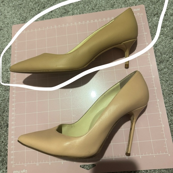 Sarah Flint Nude Kitten Heels - Picture 9 of 9